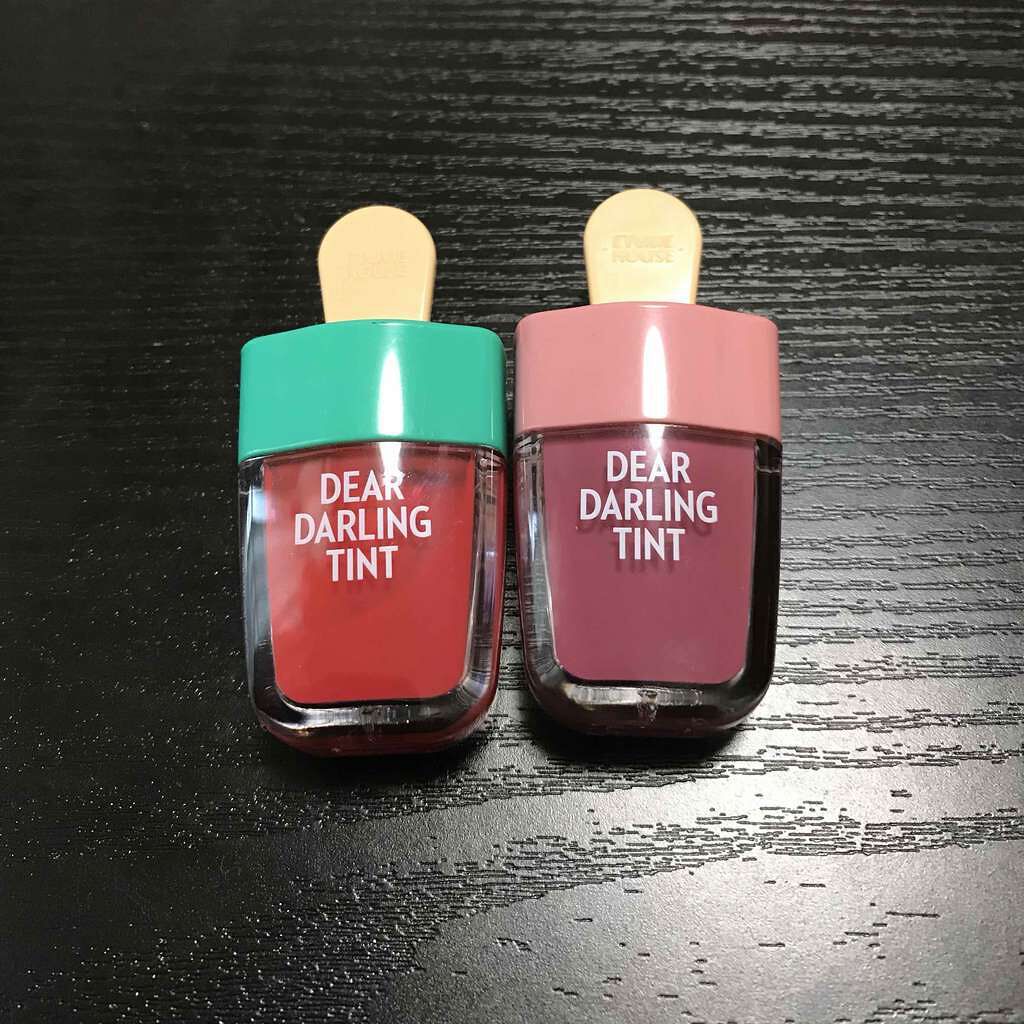 ディアダーリン ウォータージェルティント (アイスティント)/ETUDE/口紅を使ったクチコミ(1枚目)