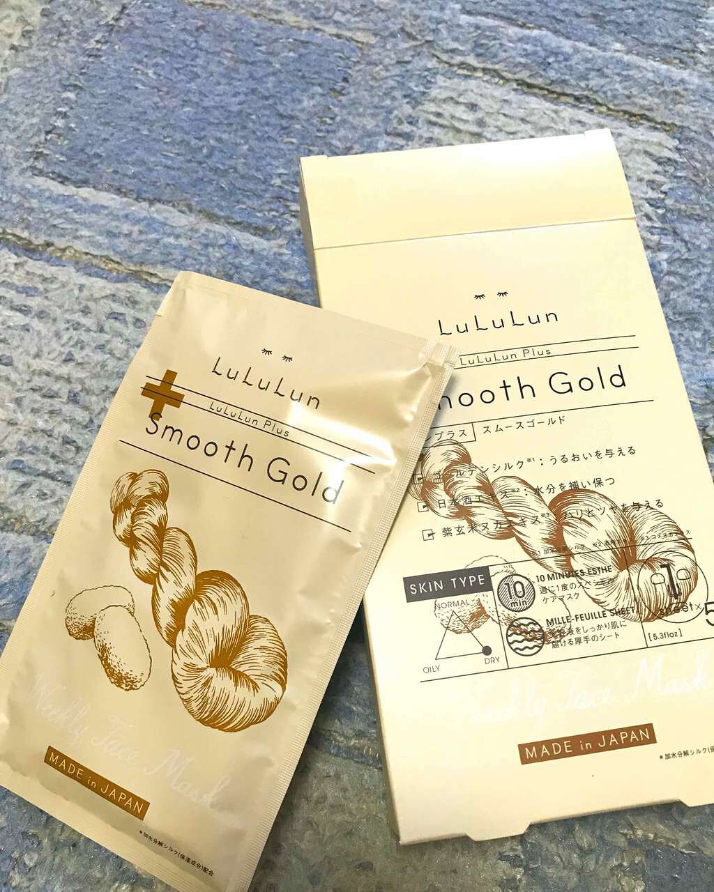 ルルルンプラス スムースゴールド/ルルルン/シートマスク・パックを使ったクチコミ(1枚目)