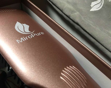 ダブルマイナスイオンストレートブラシアイロン/Miropure/ヒートブラシを使ったクチコミ(1枚目)