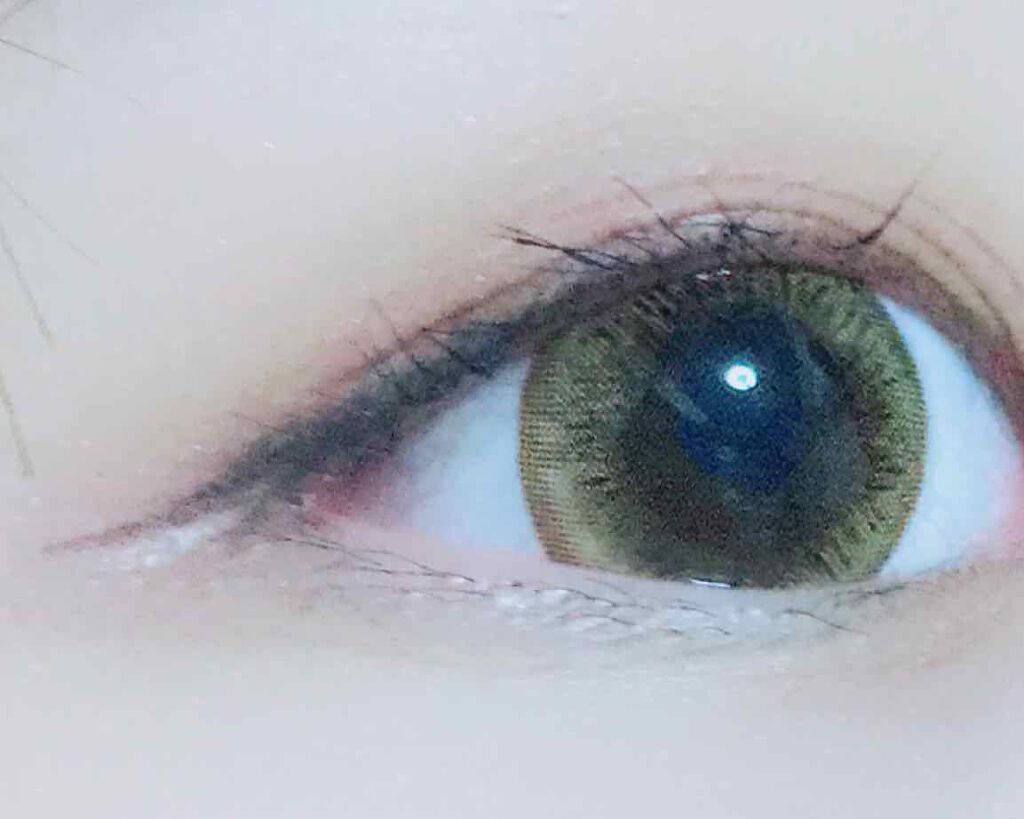eye closet １day SweetSeries "Girly"（アイクローゼットワンデースウィートシリーズ ガーリー）/EYE CLOSET/ワンデー（１DAY）カラコンを使ったクチコミ（3枚目）
