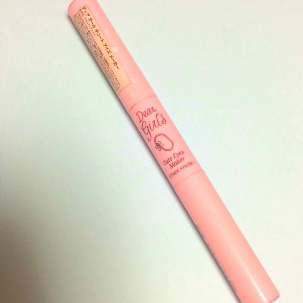 ディア ガールズ キュートアイズ メーカー/ETUDE/スティックアイシャドウを使ったクチコミ(1枚目)