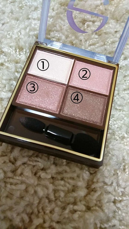 スキニーリッチシャドウ/excel/アイシャドウパレットを使ったクチコミ(2枚目)