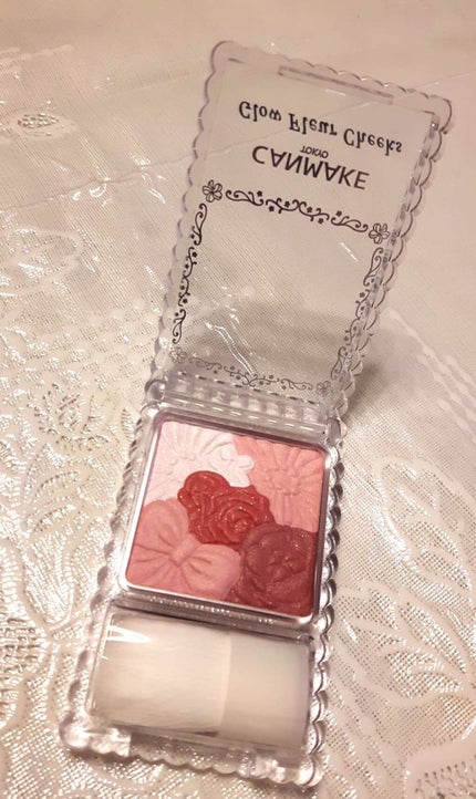 グロウフルールチークス/キャンメイク/パウダーチークを使ったクチコミ(2枚目)