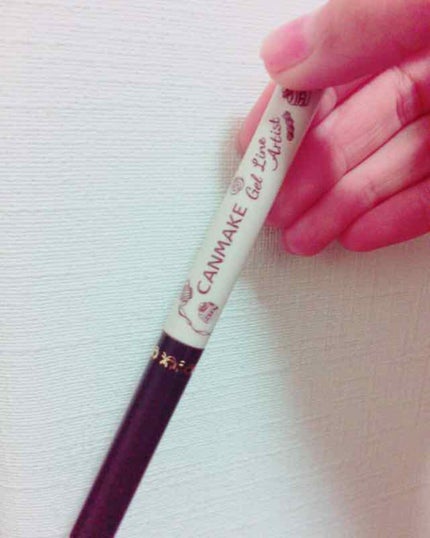 ジェルラインアーティスト/キャンメイク/ジェルアイライナーを使ったクチコミ(1枚目)