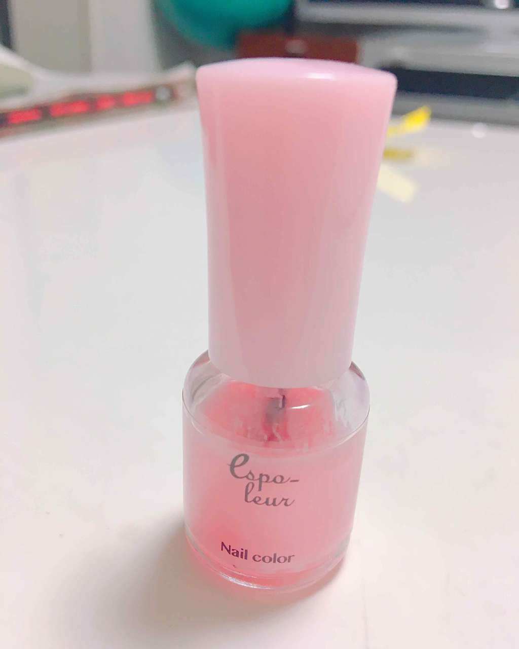 ネイルジェル風トップコート エスポルールの口コミ ダイソーさんからででいるエスポルールのネイ By あのん Lips