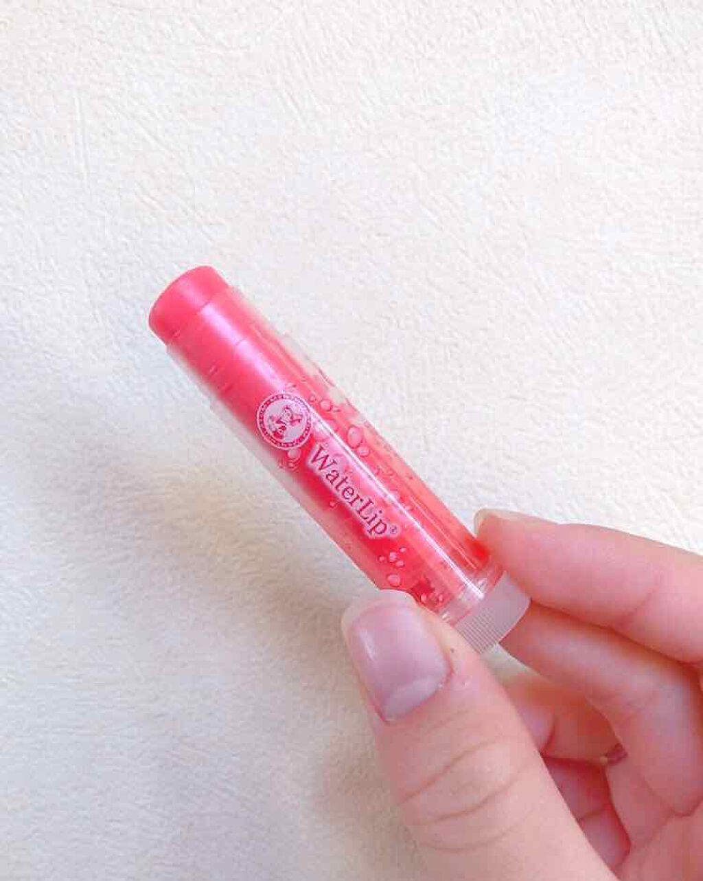 ウォーターリップ ほんのり色つき/メンソレータム/リップクリームを使ったクチコミ(1枚目)