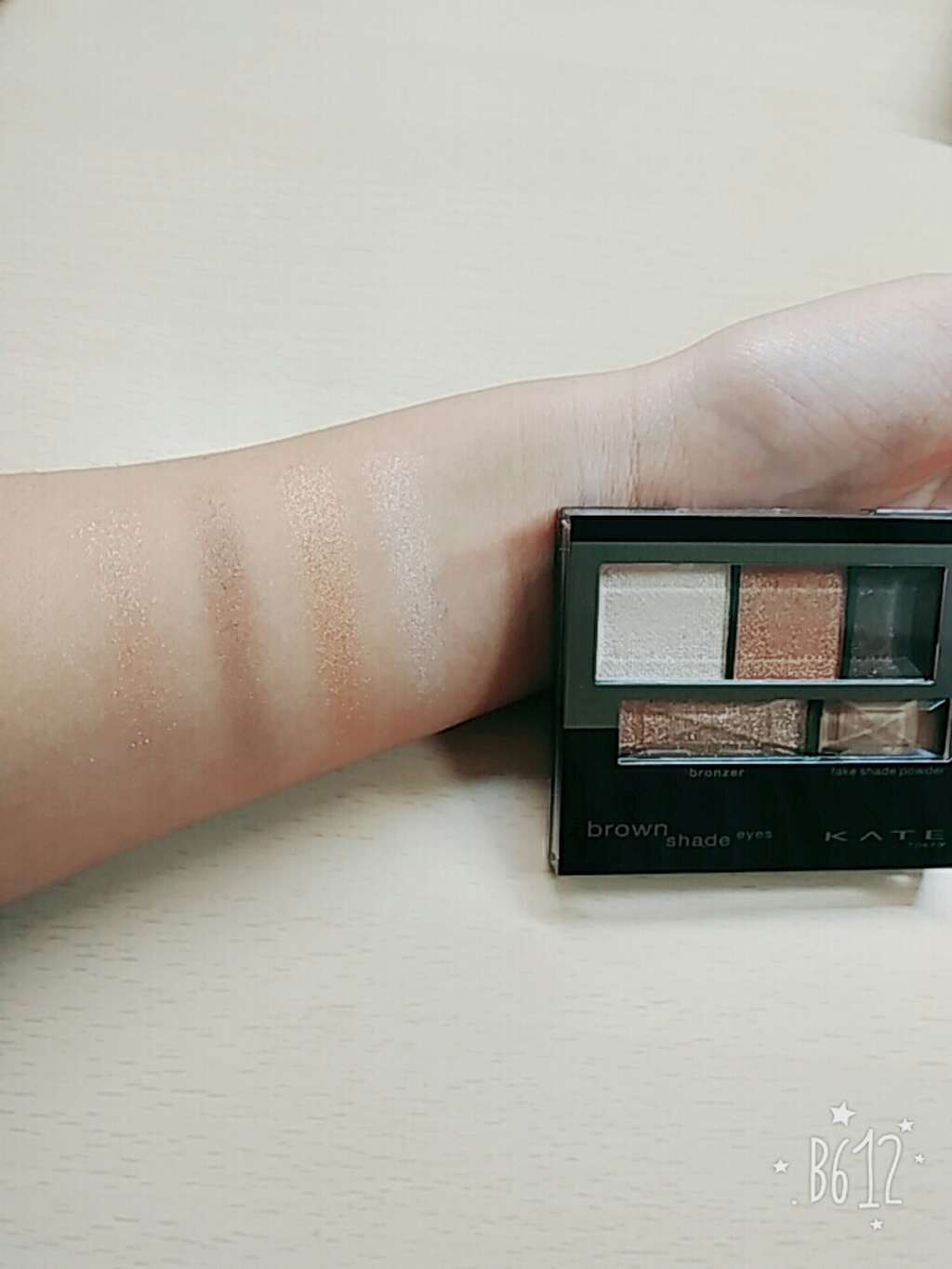 ブラウンシェードアイズN/KATE/アイシャドウパレットを使ったクチコミ(3枚目)