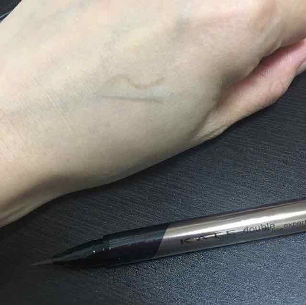 ダブルラインフェイカー/KATE/リキッドアイライナーを使ったクチコミ(1枚目)