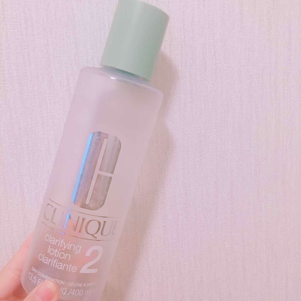 クラリファイング ローション 2/CLINIQUE/拭き取り化粧水を使ったクチコミ（1枚目）
