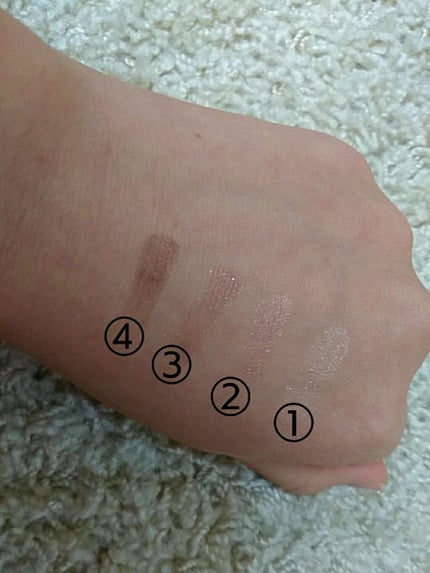 スキニーリッチシャドウ/excel/アイシャドウパレットを使ったクチコミ(3枚目)