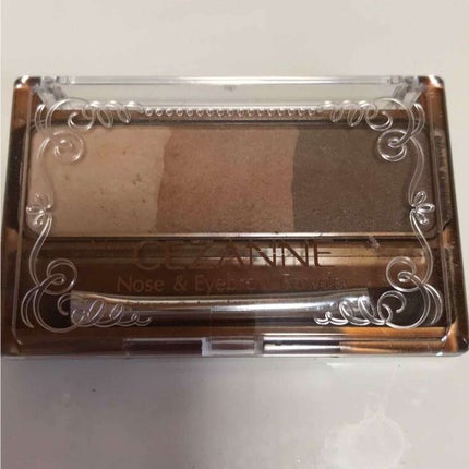 ノーズ&アイブロウパウダー/CEZANNE/パウダーアイブロウを使ったクチコミ(1枚目)