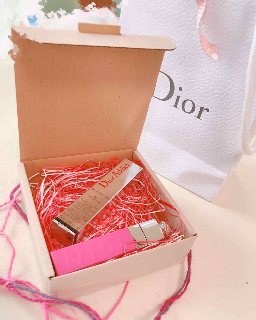 【旧】ディオール アディクト リップ ティント/Dior/リップグロスを使ったクチコミ(1枚目)