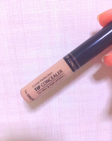 カバーパーフェクション チップコンシーラー/the SAEM/リキッドコンシーラーを使ったクチコミ(1枚目)