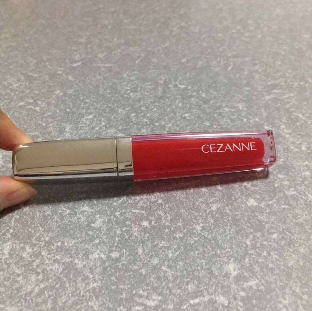 ジェルグロスリップ/CEZANNE/リップグロスを使ったクチコミ(1枚目)