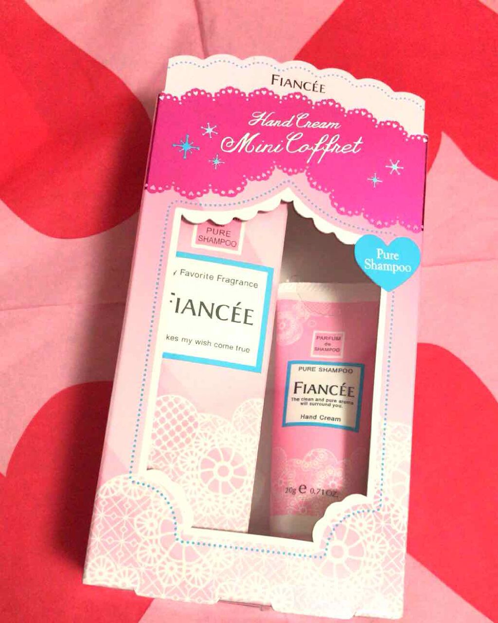 ボディミスト ピュアシャンプー ハンドミニコフレ/フィアンセ/その他キットセットを使ったクチコミ(1枚目)