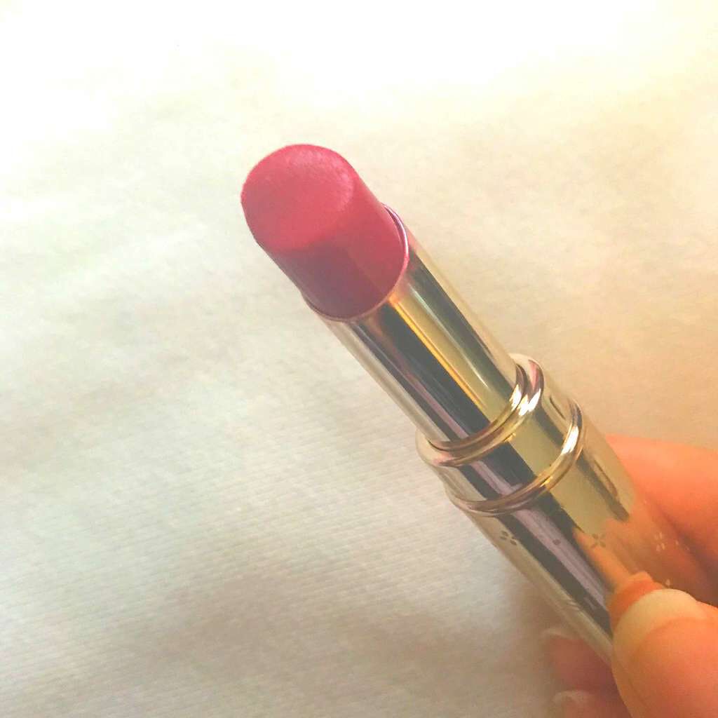 プラチナム 顔色アップ エッセンスルージュ/エルシア/口紅を使ったクチコミ(2枚目)