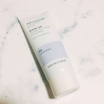 エアコットンメイクアップべース /THE FACE SHOP/化粧下地を使ったクチコミ(1枚目)