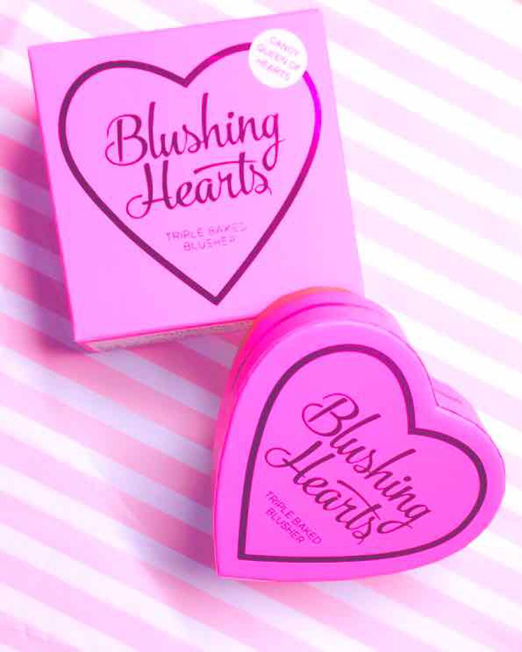 ブラッシング ハート/MAKEUP REVOLUTION/パウダーチークを使ったクチコミ（1枚目）