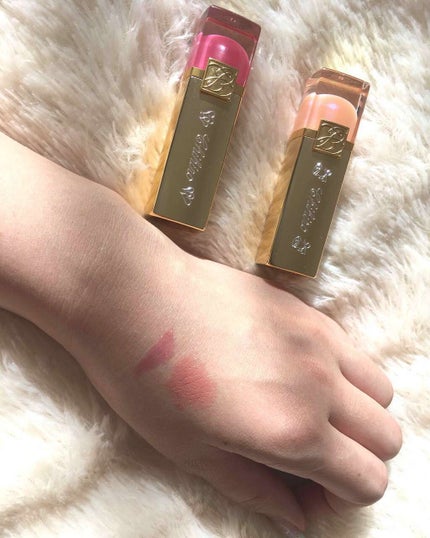 ピュア カラー クリスタル シアー リップスティック/ESTEE LAUDER/口紅を使ったクチコミ(3枚目)