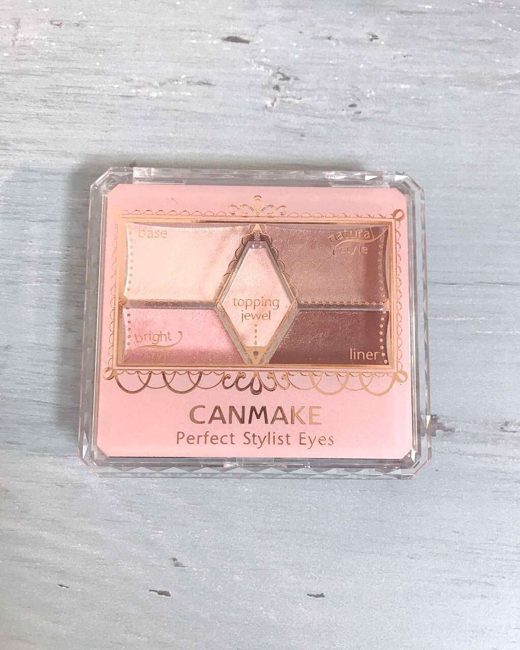 【旧品】パーフェクトスタイリストアイズ/キャンメイク/アイシャドウパレットを使ったクチコミ(1枚目)