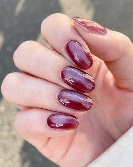 マグネットカラージェル/and graph/ジェルネイルを使ったクチコミ(2枚目)