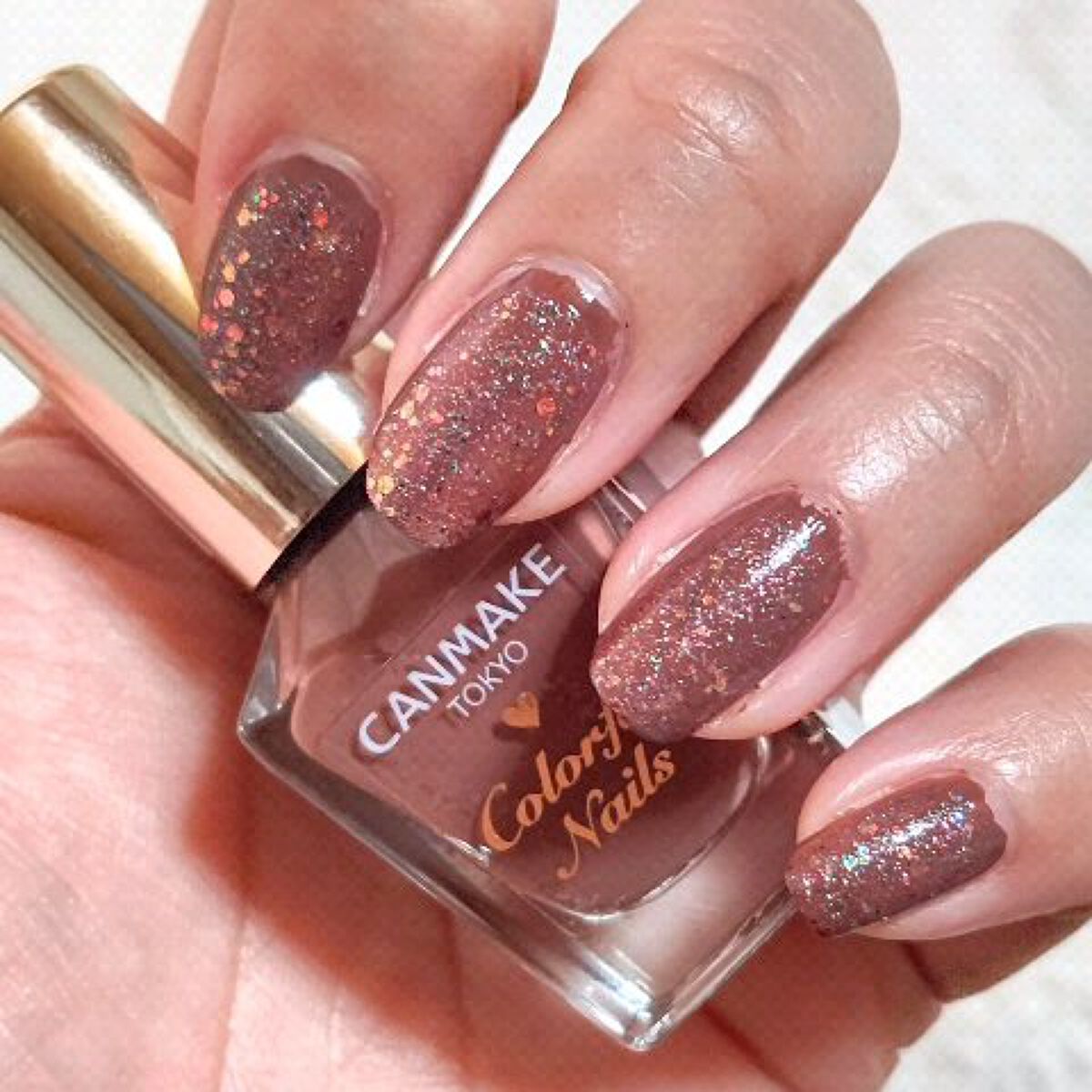 Somptueux(ソンプチュー) ネイルポリッシュ/DAISO/マニキュアを使ったクチコミ（1枚目）