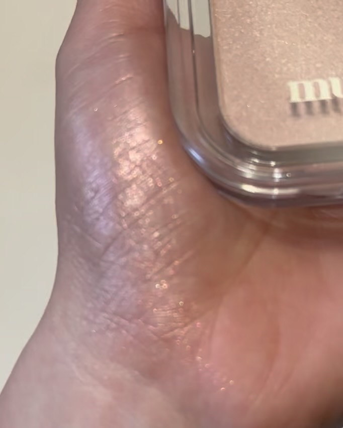 フェイスボリューマーハイライター/mude./パウダーハイライトを使ったクチコミ（3枚目）