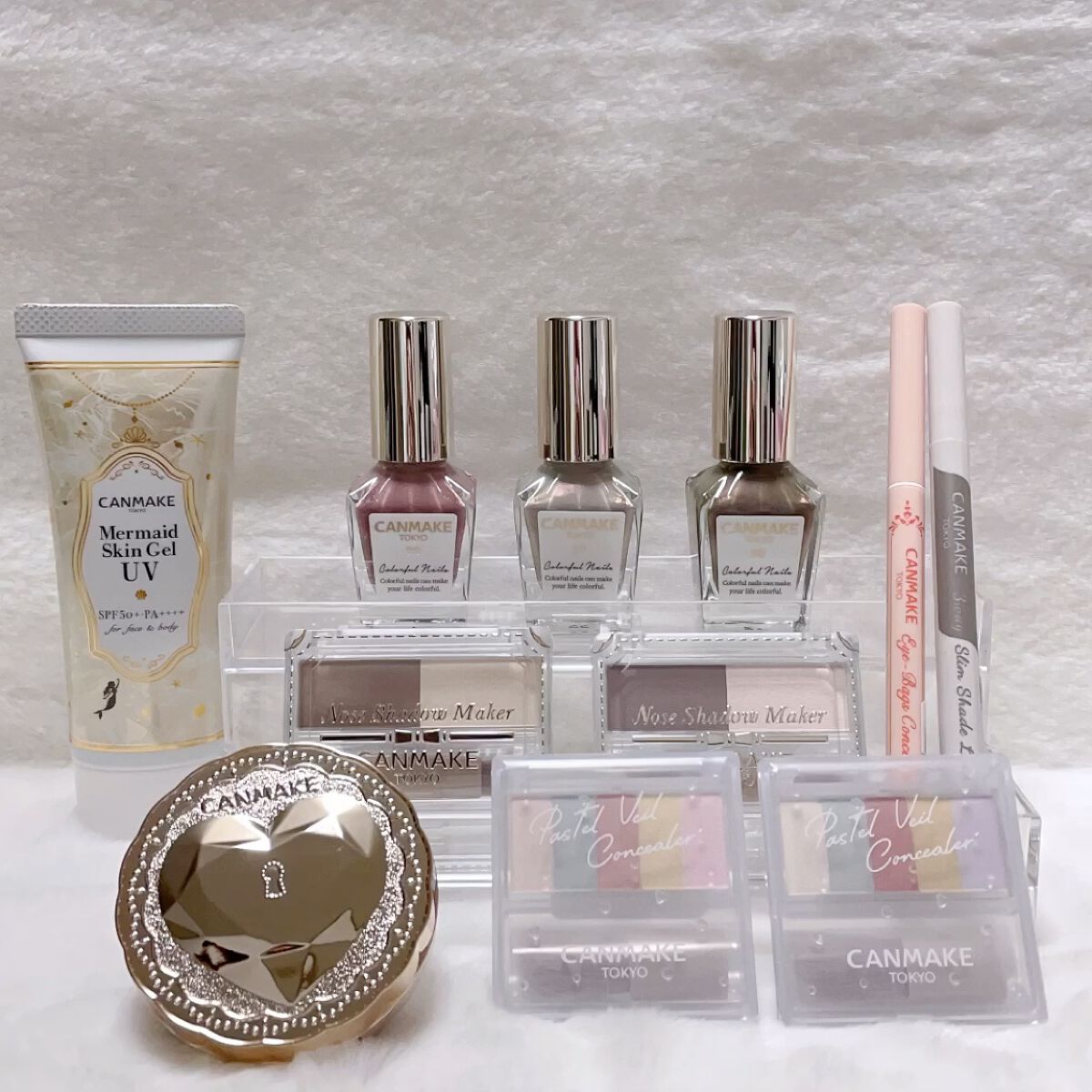 パステルヴェールコンシーラー/キャンメイク/パレットコンシーラーを使ったクチコミ（1枚目）