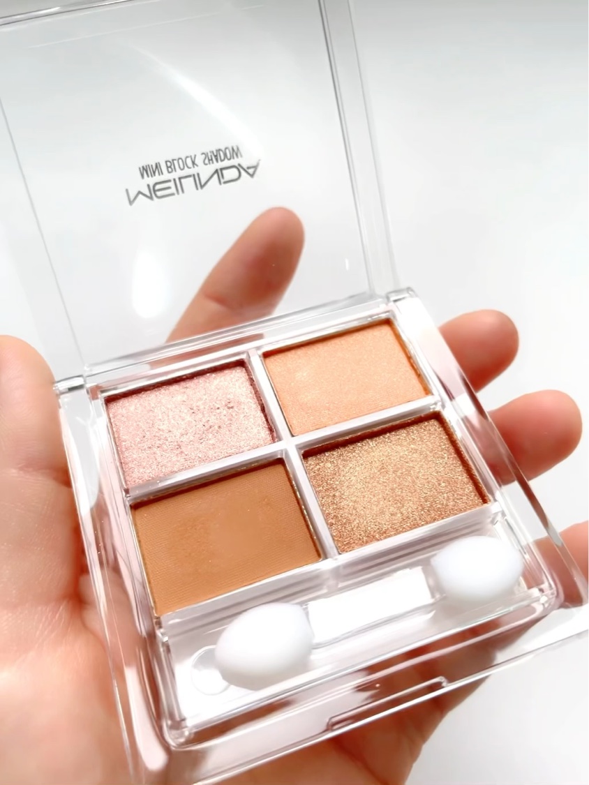 ミニブロックシャドウ/Meilinda/アイシャドウパレットを使ったクチコミ（3枚目）