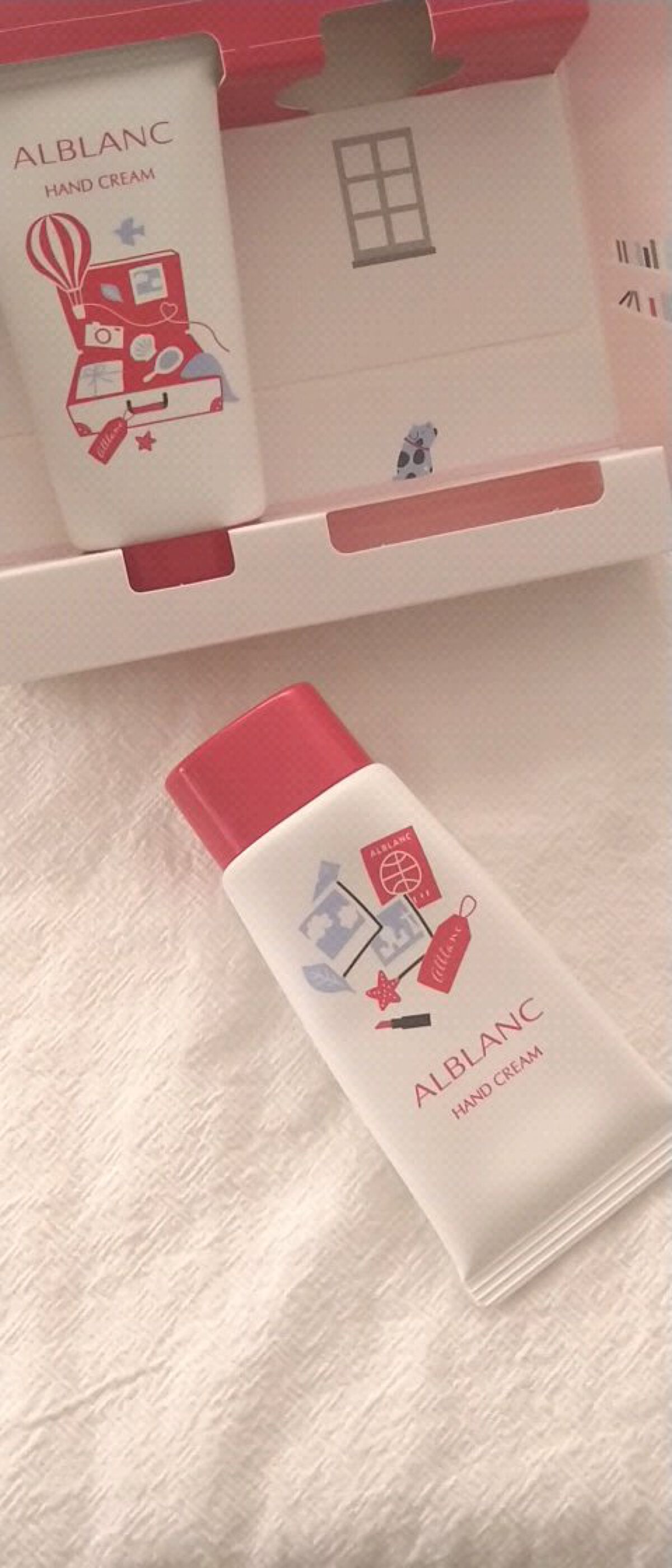 薬用美白ハンドクリーム リミテッドセット/ALBLANC/ハンドクリームを使ったクチコミ（1枚目）