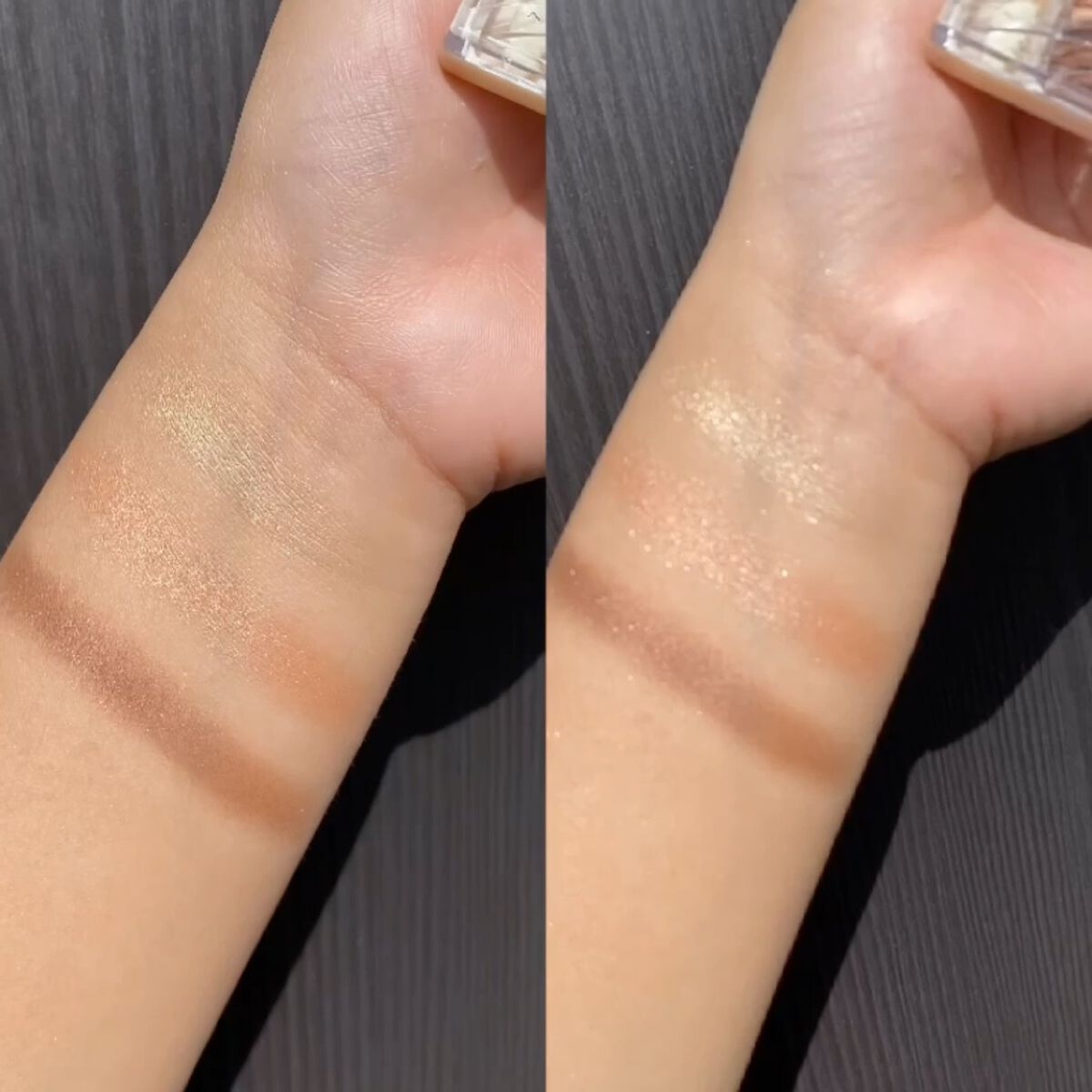 トーンアップアイシャドウ/CEZANNE/アイシャドウパレットを使ったクチコミ（2枚目）