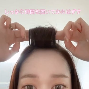 クレイツ イオンアイロングレイスカール26mmのクチコミ「【韓国アイドル風センター分け前髪の作り方🇰🇷】



ご覧いただきありがとうございます♡


.....」（3枚目）