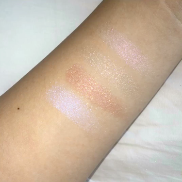 シュガートゥインクルグリッターパレット/PERIPERA/アイシャドウパレットを使ったクチコミ（3枚目）
