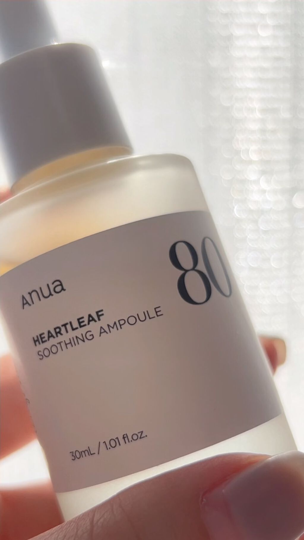 ドクダミ80％スージングアンプル/Anua/美容液の人気ショート動画