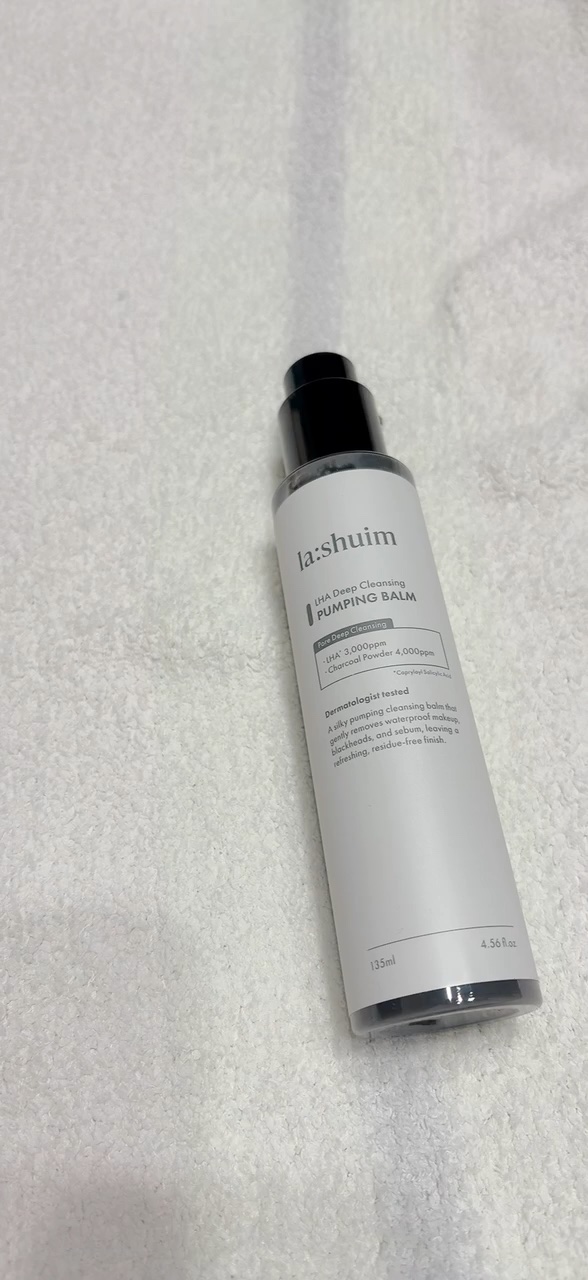 ラ・シューム LHA ディープクレンジング ポンピング バーム/la:shuim/クレンジングバームの人気ショート動画