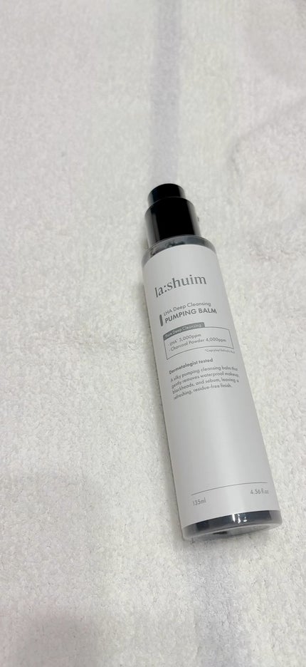 ラ・シューム LHA ディープクレンジング ポンピング バーム/la:shuim/クレンジングバームの人気ショート動画