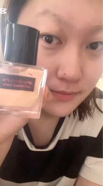 アンリミテッド ケア ツヤ セラム ファンデーション/shu uemura/リキッドファンデーションを使ったクチコミ(3枚目)