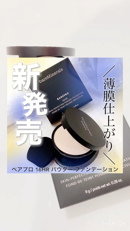 ベアプロ 16HR パウダー ファンデーション/bareMinerals/パウダーファンデーションの人気ショート動画