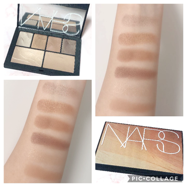 サマーライツ フェースパレット/NARS/アイシャドウパレットを使ったクチコミ（2枚目）