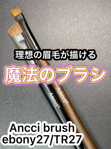 TR27/Ancci brush/メイクブラシの人気ショート動画