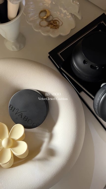 ベルベットジュエルクッション/BIVABOO/クッションファンデーションの人気ショート動画