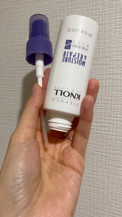 ハイドロリニュー ミスト モイスチュアリペア/スティーブンノル ニューヨーク/プレスタイリング・寝ぐせ直しを使ったクチコミ(3枚目)