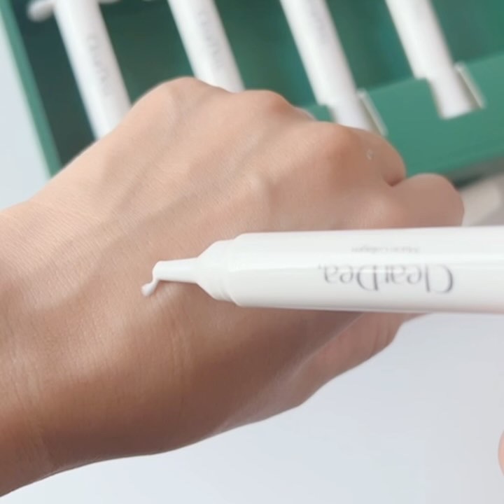 ミューシンコラーゲンボリューミングクリームアンプル/ClearDea./美容液の動画クチコミ1つ目