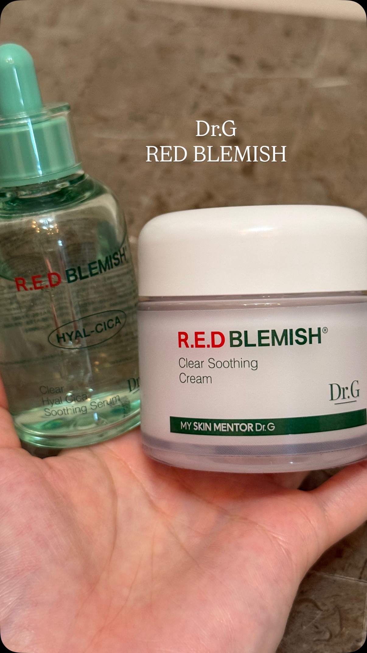 レッドブレミッシュ クリアヒアルシカスージングセラム/Dr.G/美容液の人気ショート動画