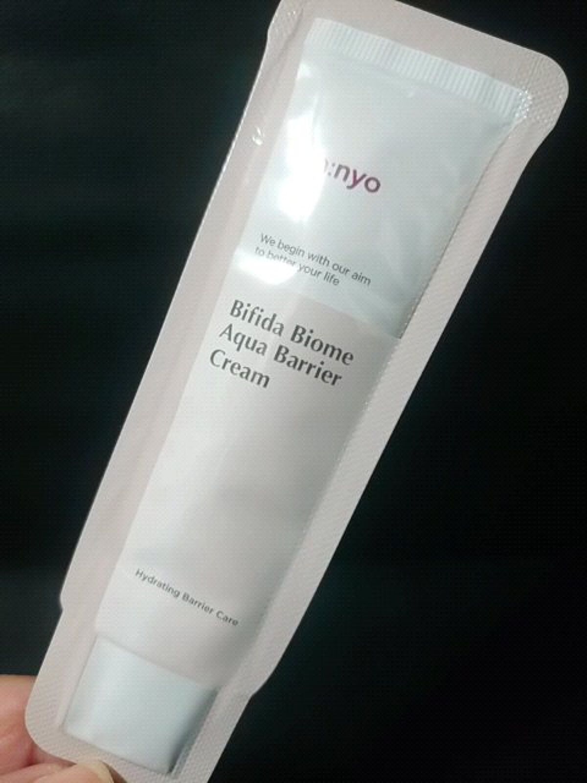 ビフィダバイオームアクアバリアクリーム/manyo/フェイスクリームの動画クチコミ1つ目