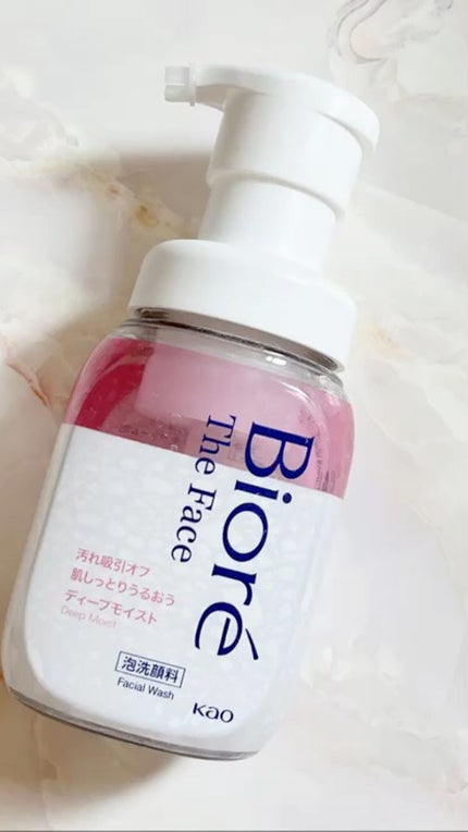 ビオレ ザフェイス 泡洗顔料 ディープモイスト/ビオレ/泡洗顔の人気ショート動画