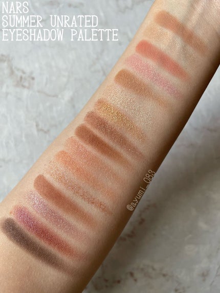 サマーアンレイテッド アイシャドーパレット/NARS/アイシャドウパレットの人気ショート動画