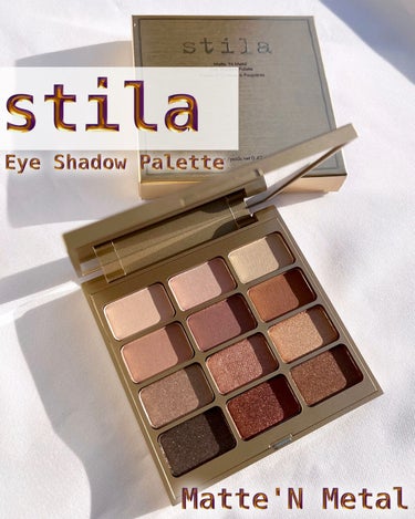 アイシャドウパレット Matte 'N Metal/stila/パウダーアイシャドウを使ったクチコミ（1枚目）