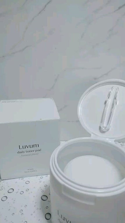 ナチュラルブランデイリートナーパッド/Luvum/トナーパッドの人気ショート動画