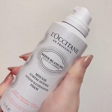 レーヌブランシュ イルミネイティングクレンジングフォーム/L'OCCITANE/洗顔フォームを使ったクチコミ（1枚目）